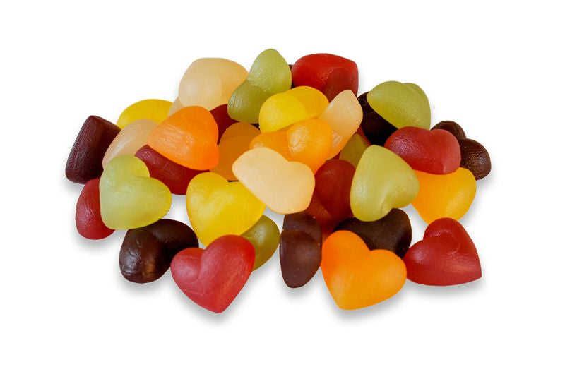 Veggie-Hearts bio - Fruchtgummi mit Maisstärke