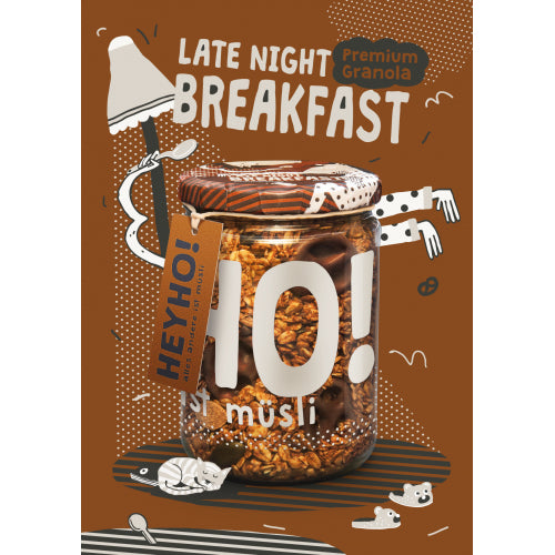 LATE NIGHT BREAKFAST - mit Schokobrezeln & Crunch-Monden - HEYHO Classic (Unverpackt)
